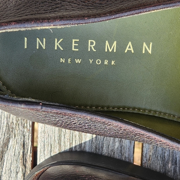 Inkerman New York Pebbled Leather Tassel Loafers Shoes 11.5 - Picture 5 of 6